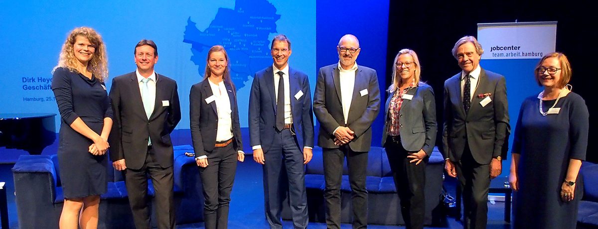 Wertvolle Diskussion auf dem Podium